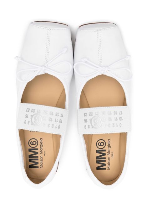 Ballerine in pelle MM6 KIDS MAISON MARGIELA | 823971